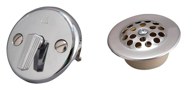 Plumb Pak Lift N Turn Bath Drain Trim Kit Chrome