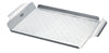 Weber Deluxe Large Grilling Pan Stainless Steel  For Vegetables & Small Foods Durable BBQ Accessory