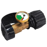 GrillPro Metal Grill Gas Gauge 1.5 in. L X 4.125 in. W For Propane Gas Grills