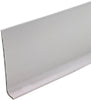 M-D 0.13 in. H x 48 in. L Prefinished Silver Vinyl Wall Base (Pack of 18)