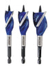 Irwin Speedbor Steel Wood Boring Bit Set Quick-Change Hex Shank 3 pc