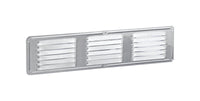 Air Vent 16 in. H x 4 in. W x 4 in. L Mill Mill Aluminum Undereave Vent (Pack of 24) - Open Box
