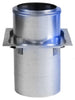 Selkirk 6 in. D X 12 in. L Stainless Steel Firestop/Joist Shield