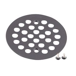 Wrought iron tub/shower drain covers