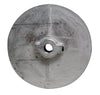 Chicago Die Cast 5 in. D Zinc Single V Grooved Pulley