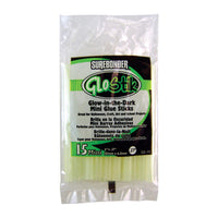 Surebonder GloStik Green Dual Temperature Glow-in-the-Dark Glue Sticks 4 L x 0.27 Dia. in.