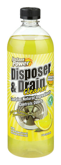 Instant Power Liquid Garbage Disposal & Drain Cleaner 1 L (Pack of 4)