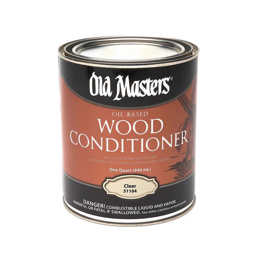 Old Masters Clear Wood Conditioner 1 qt. (Pack of 4)