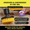 Drillbrush 4 in. W Medium Bristle Metal Handle Drill Brush Set
