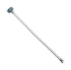 BrassCraft 1/2 in. FIP pc X 3/8 in. D Compression 16 in. PVC Faucet Supply Line