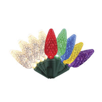 Celebrations LED Multicolored/Warm White 50 ct String Christmas Light Bulbs (Pack of 12)