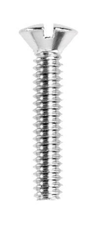 Danco No. 10-24 x 1 in. L Slotted Oval Head Brass Faucet Handle Screw (Pack of 5)