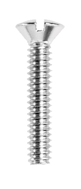Danco No. 10-24 x 1 in. L Slotted Oval Head Brass Faucet Handle Screw (Pack of 5)