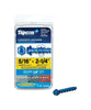 Tapcon 5/16 in. D X 2-1/4 in. L Steel Hex Head Concrete Screw Anchor 15 pk - Deal of The Week