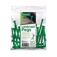 Greenscapes 4-1/2 in. L Plastic Landscape Fabric Pegs 20 pk