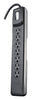 Southwire Woods 10 ft. L 7 outlets Power Strip w/Surge Protection Black 1440 J