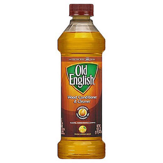 Old English Lemon Scent Lemon Oil 16 oz Liquid (Pack of 6)