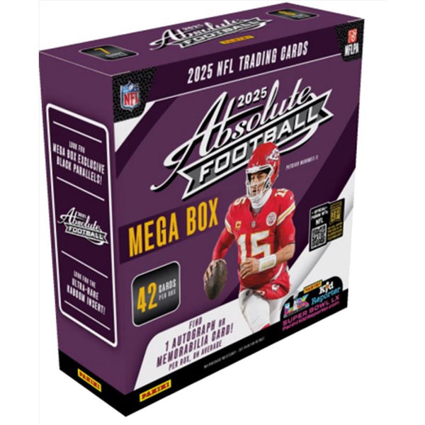 2025 Absolute Football Mega Box Trading Cards 42 cards - Deal of The Week