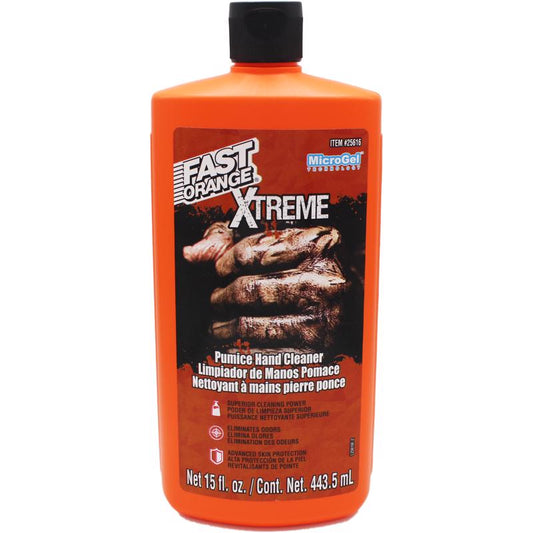 Permatex Fast Orange Xtreme Orange Scent Pumice Hand Cleaner 15 oz. (Pack of 12)