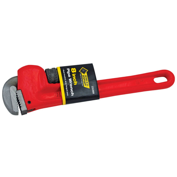 Steel Grip Pipe Wrench 8 in. L 1 pc