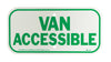 Hy-Ko English Silver Informational Sign 6 in. H X 12 in. W