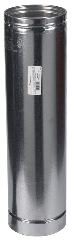 Selkirk 6 in. Dia. x 24 in. L Aluminum Round Gas Vent Pipe (Pack of 2)