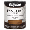 Old Masters Semi-Transparent Dark Walnut Oil-Based Alkyd Fast Dry Wood Stain 1 qt