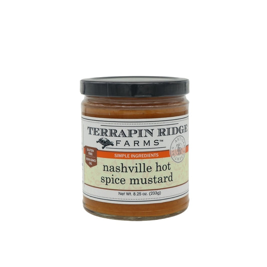 Terrapin Ridge Farms Nashville Hot Mustard 8.25 oz Jar