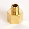 1/2 in. FPT X 1/4 in. D MPT Brass Reducing Coupling (Pack of 5)
