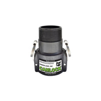 Green Leaf Camlock 2 in. Female X 2 in. D MNPT Polypropylene Coupler 1 pk