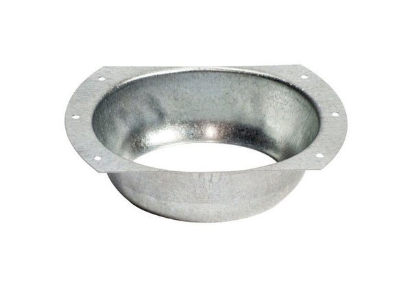 Canalón de salida en forma de K de acero galvanizado metálico Amerimax de 1,5 pulg. de alto x 4 pulg. de ancho x 3 pulg. de largo