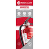 Rechargeable Fire Extinguisher, Red, 2A: 10-B:C (Pack of 2)