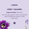 Method Violet & Lavender Scent Gel Hand Wash 12 oz (Pack of 3)