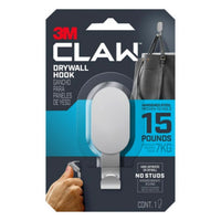 3M Stainless Steel 15# Drywall Hooks 1 pk