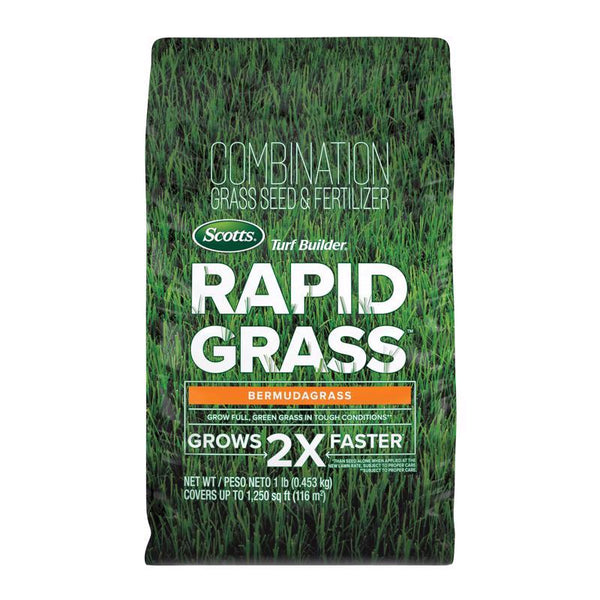 Semillas de césped y fertilizante para césped Bermuda Scotts Turf Builder, para sol o sombra