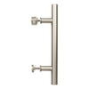 National Hardware Madison 31/32 in. D Satin Nickel Silver Steel Pull Handle 1 pc