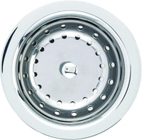 Blanco Deluxe Steel Strainer 3-1/2 Inch Chrome Kitchen Sink Basket Strainer Replacement 440029