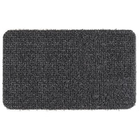 GrassWorx Clean Machine Flair Flint Polyethylene Nonslip Door Mat 18 in. L x 24 in. W