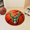 NBA - Milwaukee Bucks Basketball Rug - 27in. Diameter