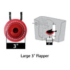 Korky Genuine TOTO Universal Toilet Flapper, 3 in. - Open Box