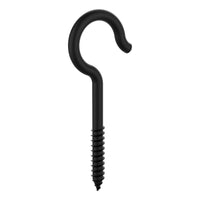 National Hardware Medium Storm Shine Black Steel 4-1/8 in. L Ceiling Hook 1 pk - Deal of The Week