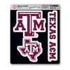 Texas A&M University 3 Piece Decal Sticker Set