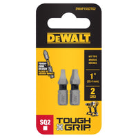 DeWalt Toughgrip Square 1 in. L Screwdriver Bit S2 Tool Steel 1 pk