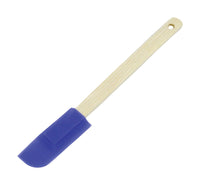 Chef Craft 1-1/4 in. W x 9.5 in. L Red/Brown Silicone/Wood Spatula (Pack of 3)