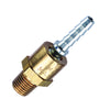 Tru-Flate Brass/Steel Air Line Swivel Fitting 1/4 in. Male 2 pc