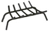 Panacea Open Hearth Black Matte Steel Fireplace Grate