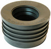 Fernco Schedule 40 4 in. Compression X 3 in. D Compression PVC 5 in. Donut Fitting 1 pk - Deal of The Week
