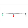 Celebrations Platinum LED C9 Red/Green/Pure White 25 ct String Christmas Lights 24 ft.