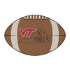 Virginia Tech Southern Style Football Rug - 20.5in. x 32.5in.