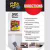 Flex Seal Family of Products Flex Paste Clear Rubberized Paste 8.75 oz (Pack of 4)